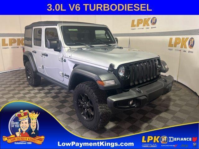 used 2022 Jeep Wrangler Unlimited car, priced at $28,106