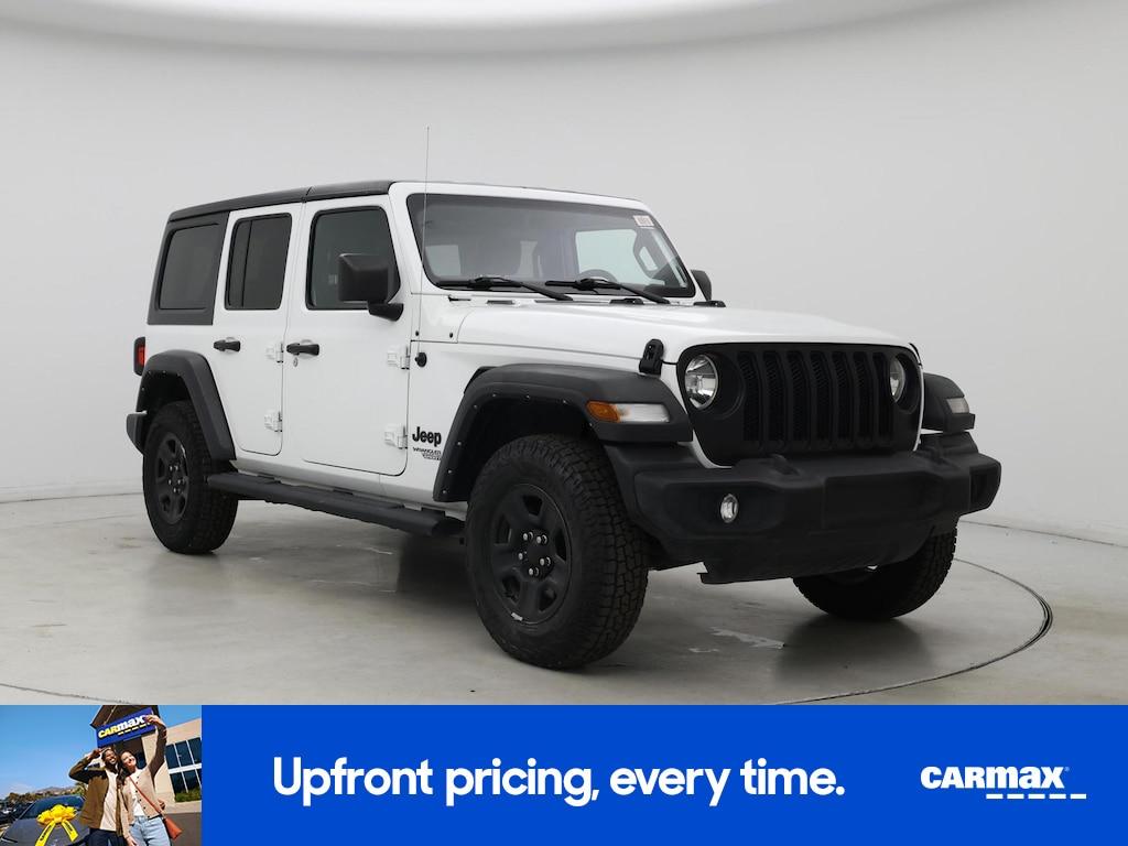 used 2021 Jeep Wrangler car, priced at $27,998