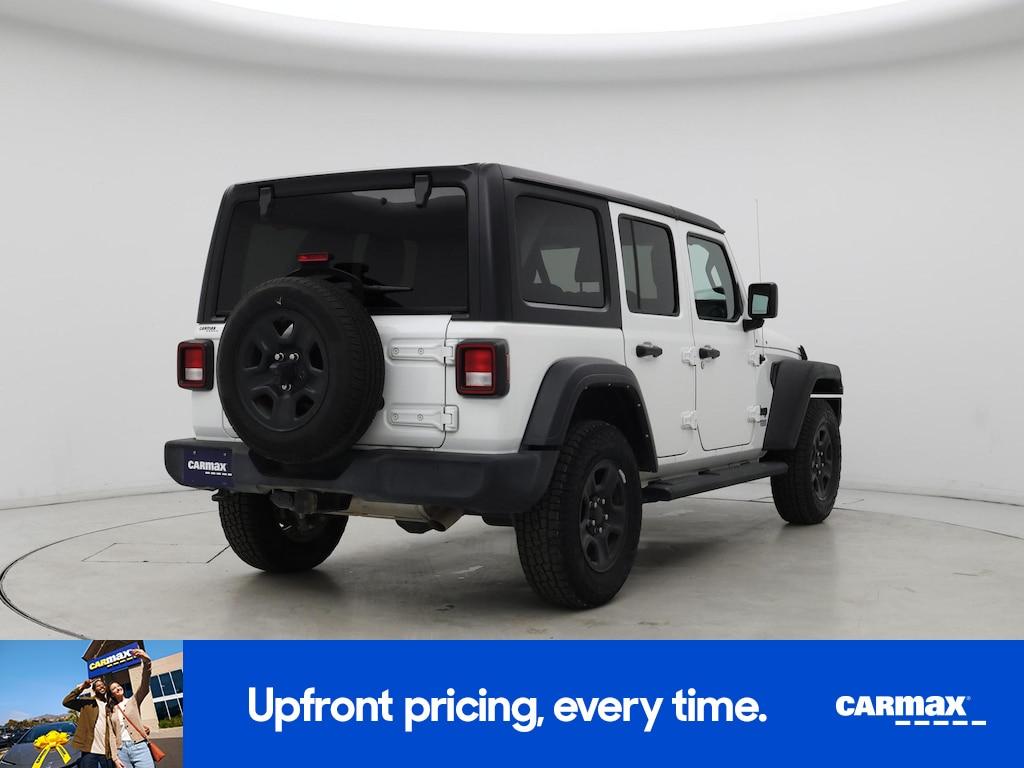 used 2021 Jeep Wrangler car, priced at $27,998