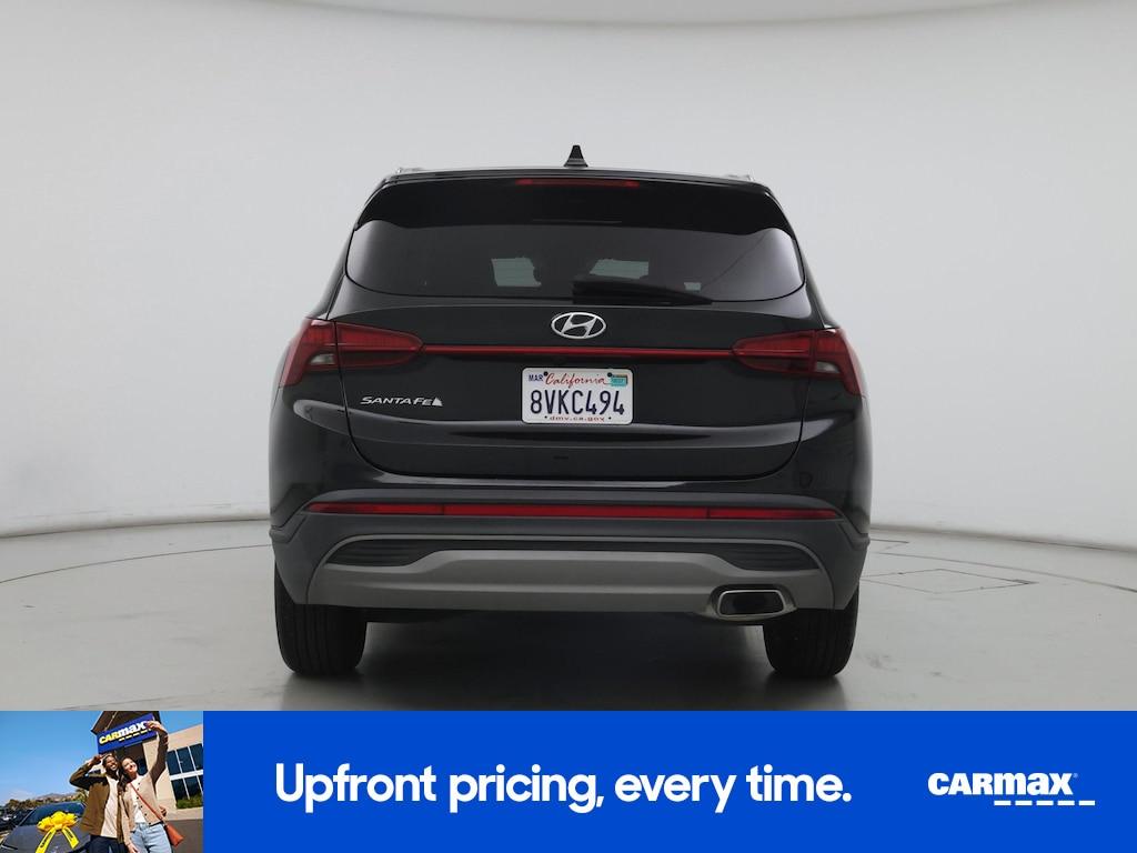 used 2021 Hyundai Santa Fe car, priced at $19,998