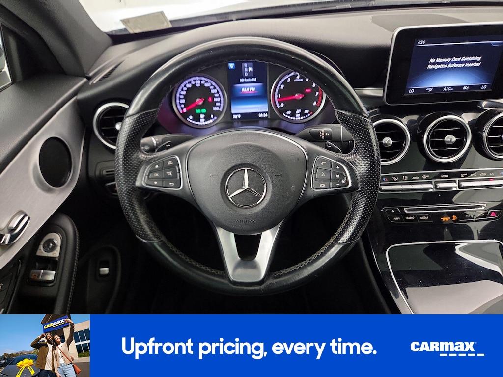 used 2017 Mercedes-Benz C-Class car, priced at $20,998