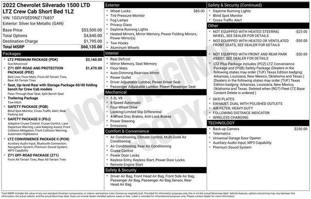 used 2022 Chevrolet Silverado 1500 car, priced at $39,995