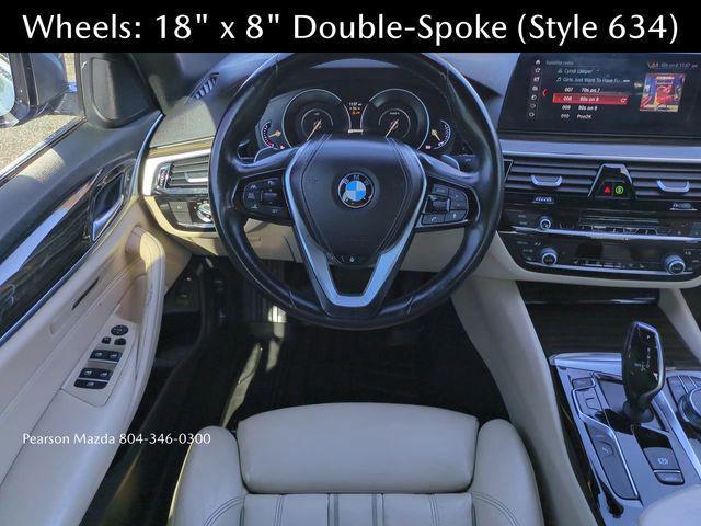 used 2018 BMW 530e car, priced at $14,920