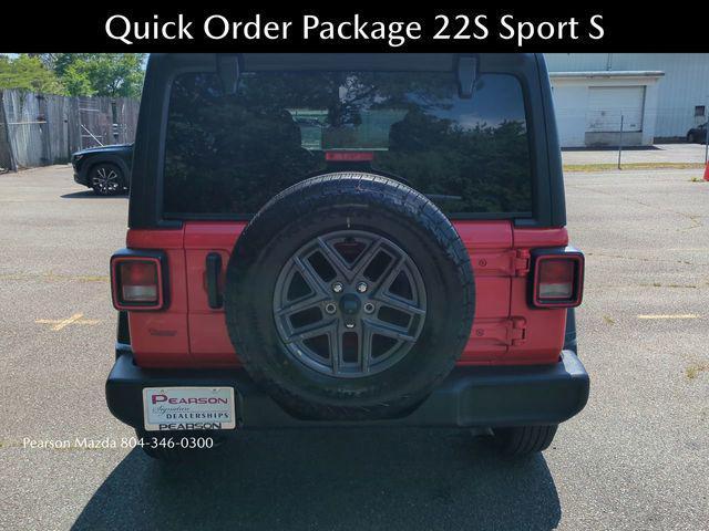 used 2025 Jeep Wrangler car, priced at $34,928
