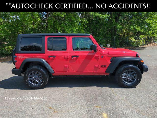 used 2025 Jeep Wrangler car, priced at $34,928