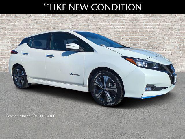 used 2019 Nissan Leaf car, priced at $15,109