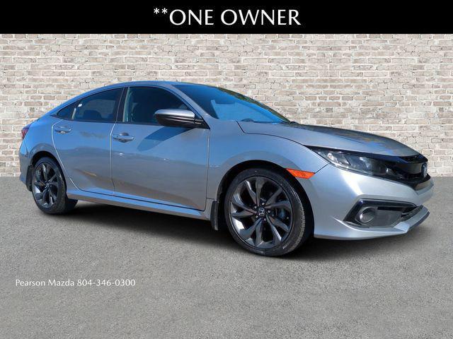 used 2021 Honda Civic car, priced at $21,120