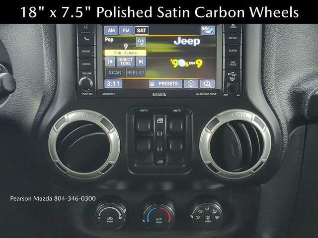 used 2017 Jeep Wrangler Unlimited car, priced at $19,164