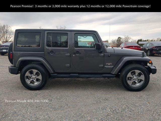 used 2017 Jeep Wrangler Unlimited car, priced at $19,164