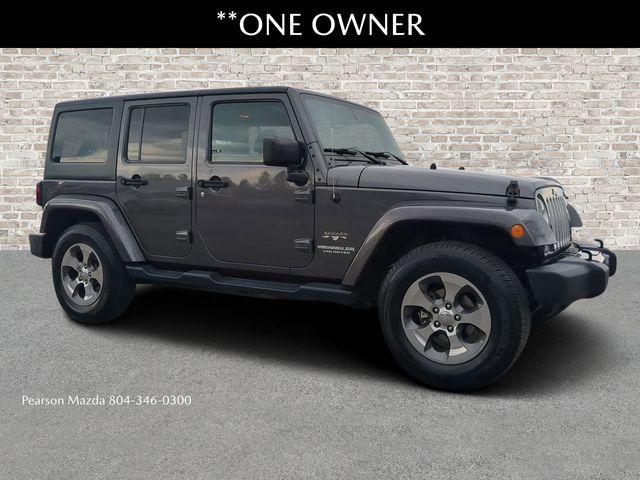 used 2017 Jeep Wrangler Unlimited car, priced at $19,164