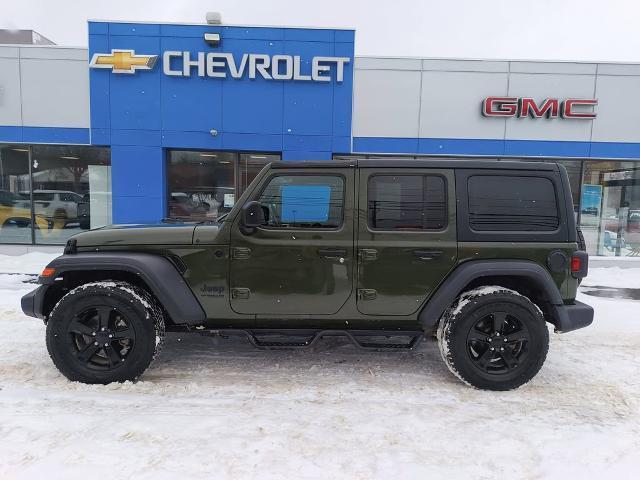 used 2021 Jeep Wrangler Unlimited car, priced at $23,995