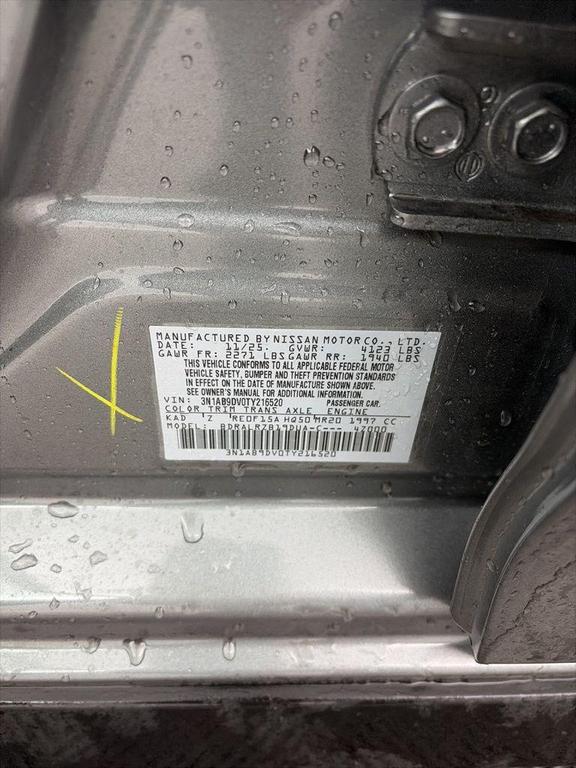 new 2026 Nissan Sentra car, priced at $31,555