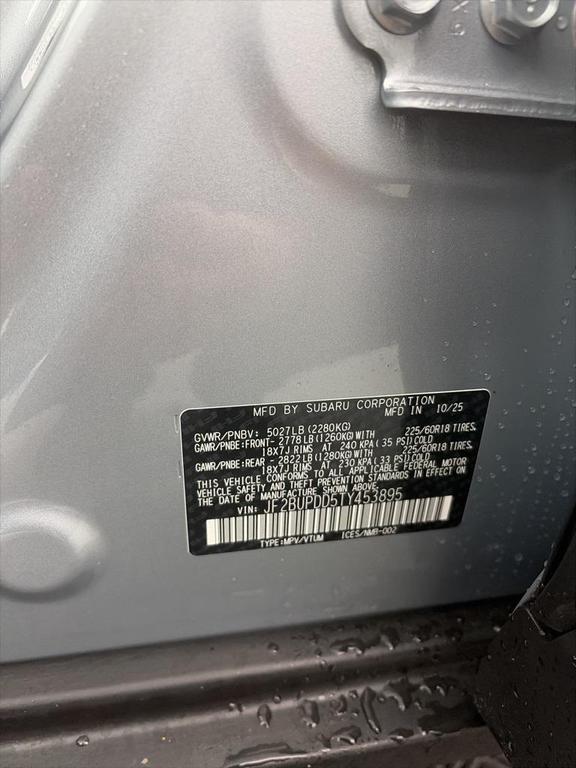 new 2026 Subaru Forester car, priced at $42,189