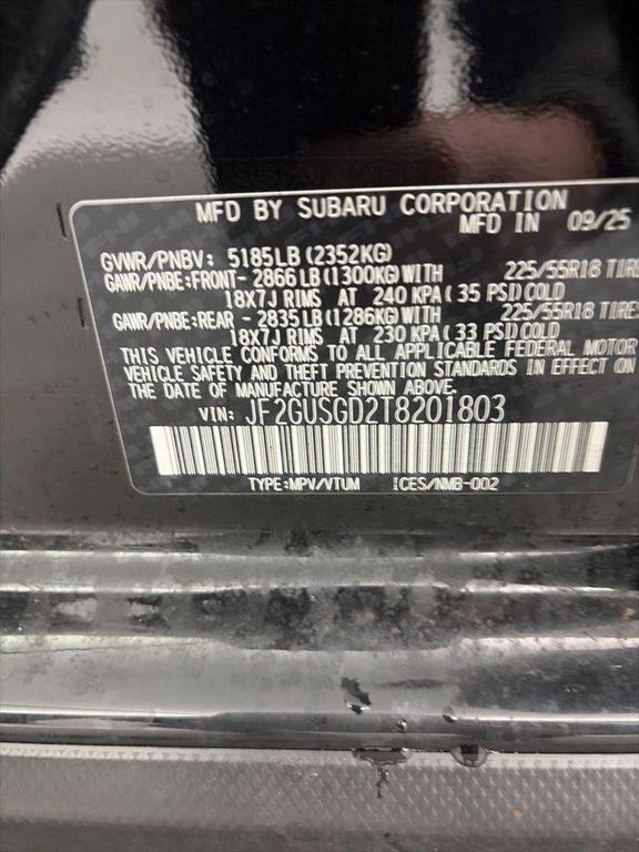 new 2026 Subaru Crosstrek Hybrid car, priced at $34,703