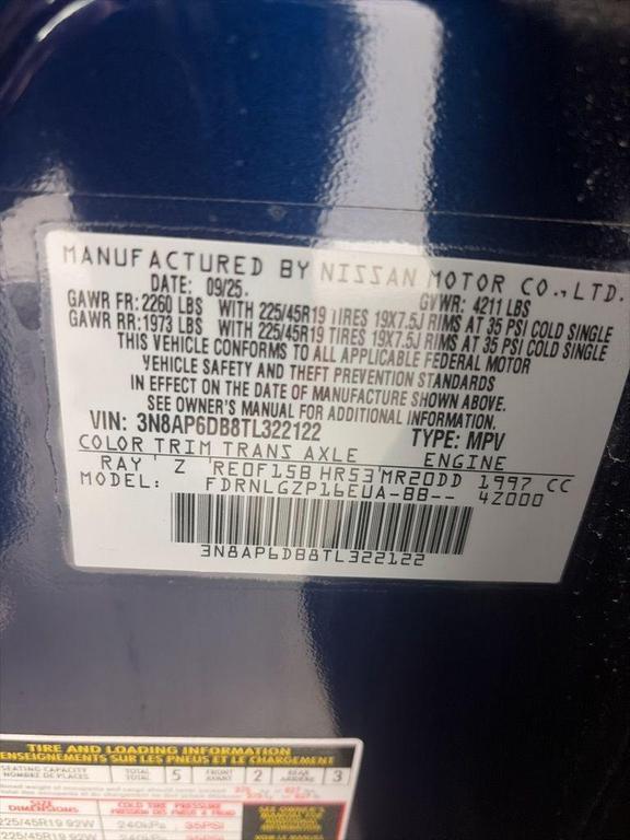 new 2026 Nissan Kicks car, priced at $31,385