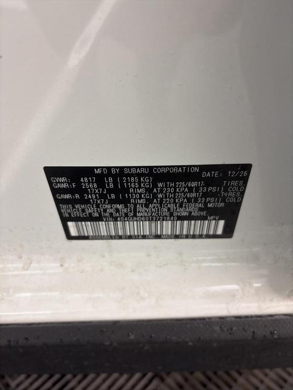 new 2026 Subaru Crosstrek car, priced at $31,425