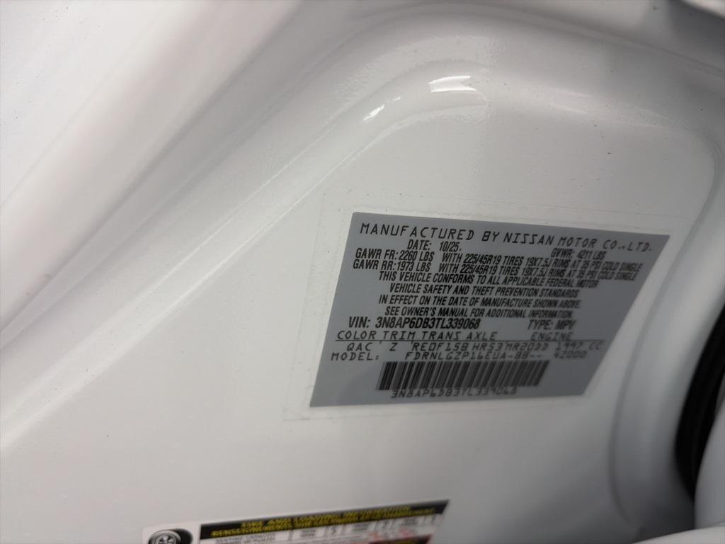 new 2026 Nissan Kicks car, priced at $31,470