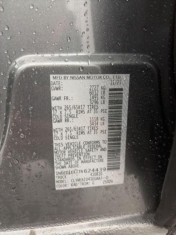 new 2026 Nissan Frontier car, priced at $44,000