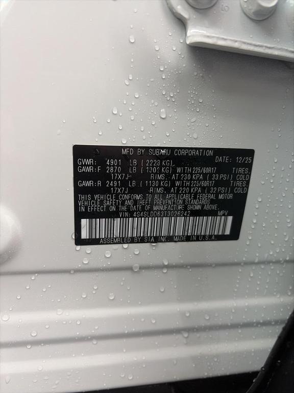 new 2026 Subaru Forester car, priced at $37,601