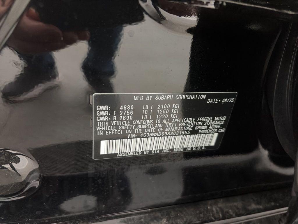 new 2025 Subaru Legacy car, priced at $30,314