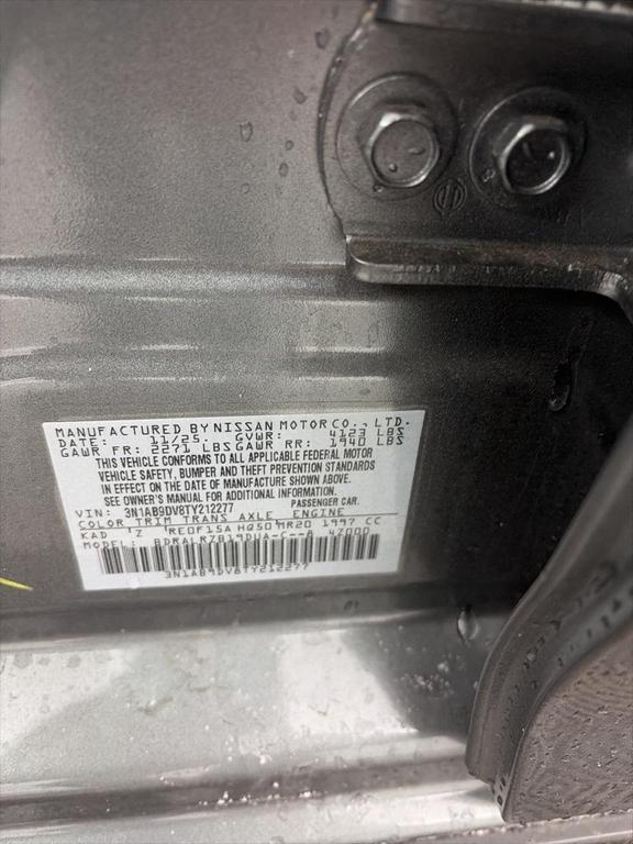 new 2026 Nissan Sentra car, priced at $32,330