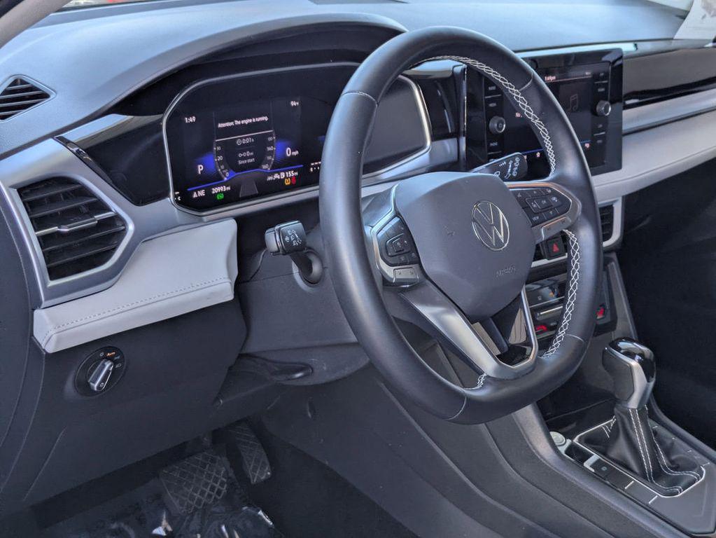 used 2025 Volkswagen Taos car, priced at $22,759