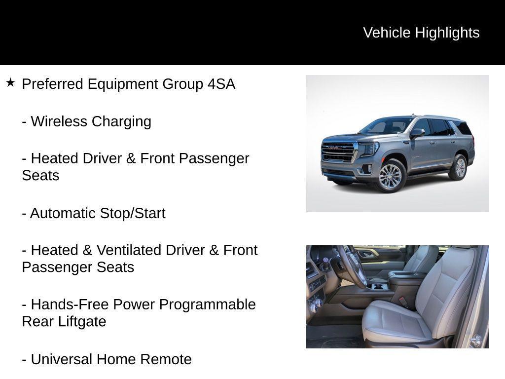 used 2022 GMC Yukon car, priced at $40,995