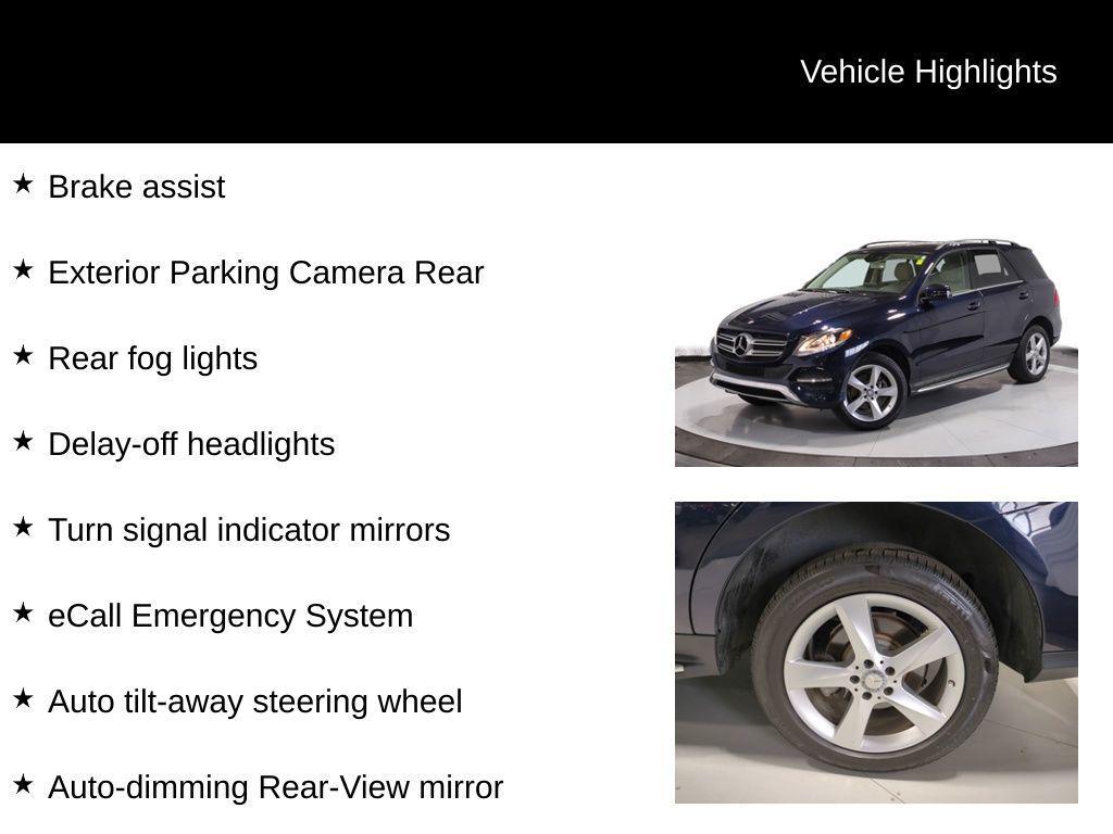 used 2017 Mercedes-Benz GLE 350 car, priced at $17,500
