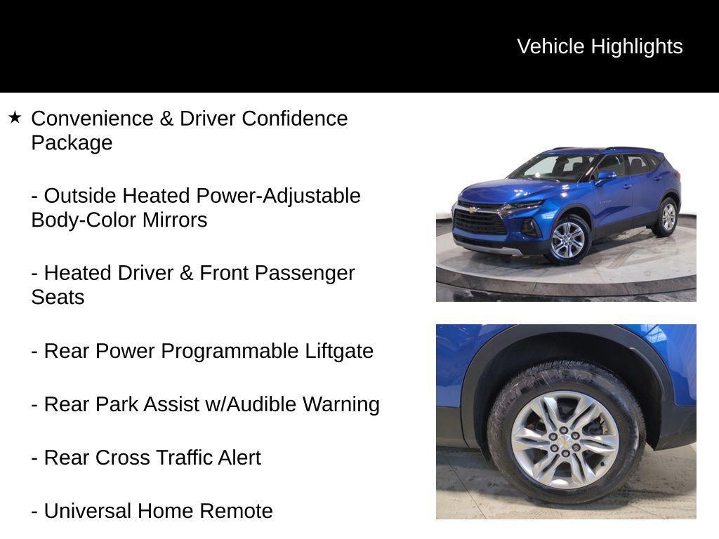 used 2019 Chevrolet Blazer car, priced at $16,500