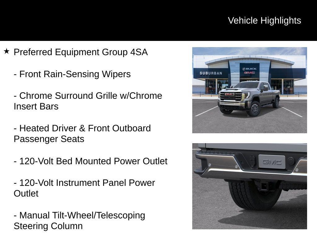 new 2025 GMC Sierra 3500 car, priced at $72,665