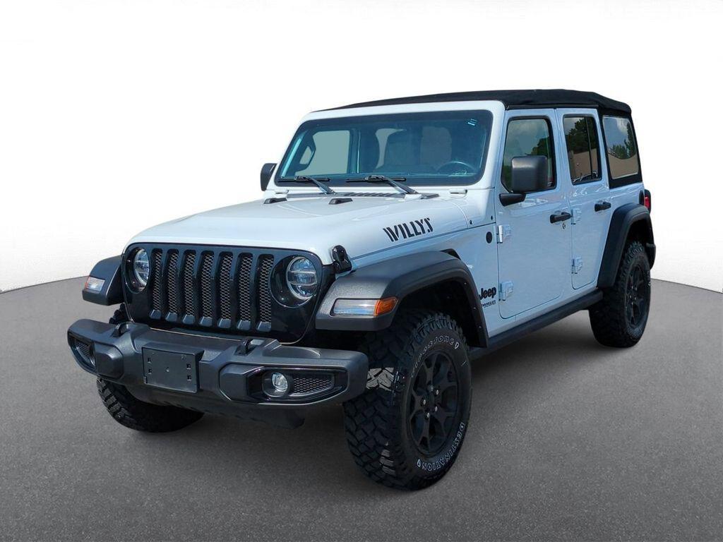 used 2022 Jeep Wrangler car, priced at $27,750