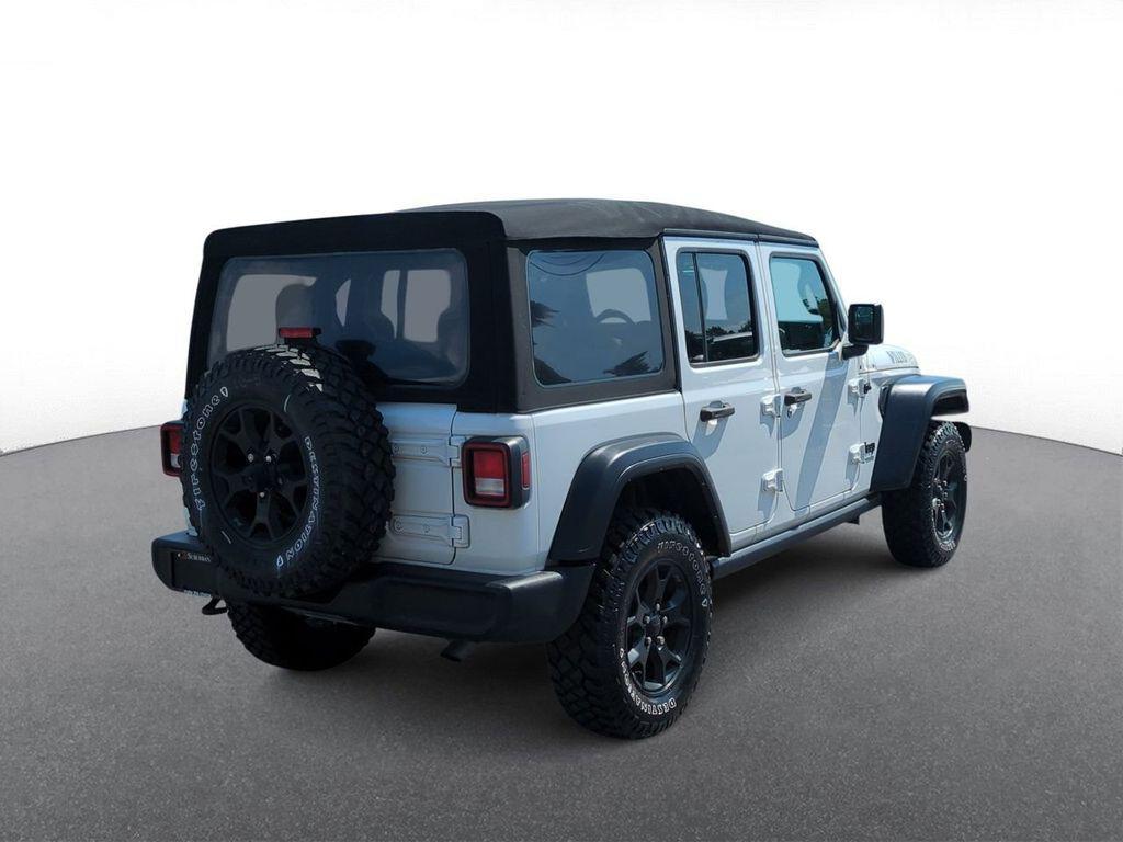 used 2022 Jeep Wrangler car, priced at $27,750