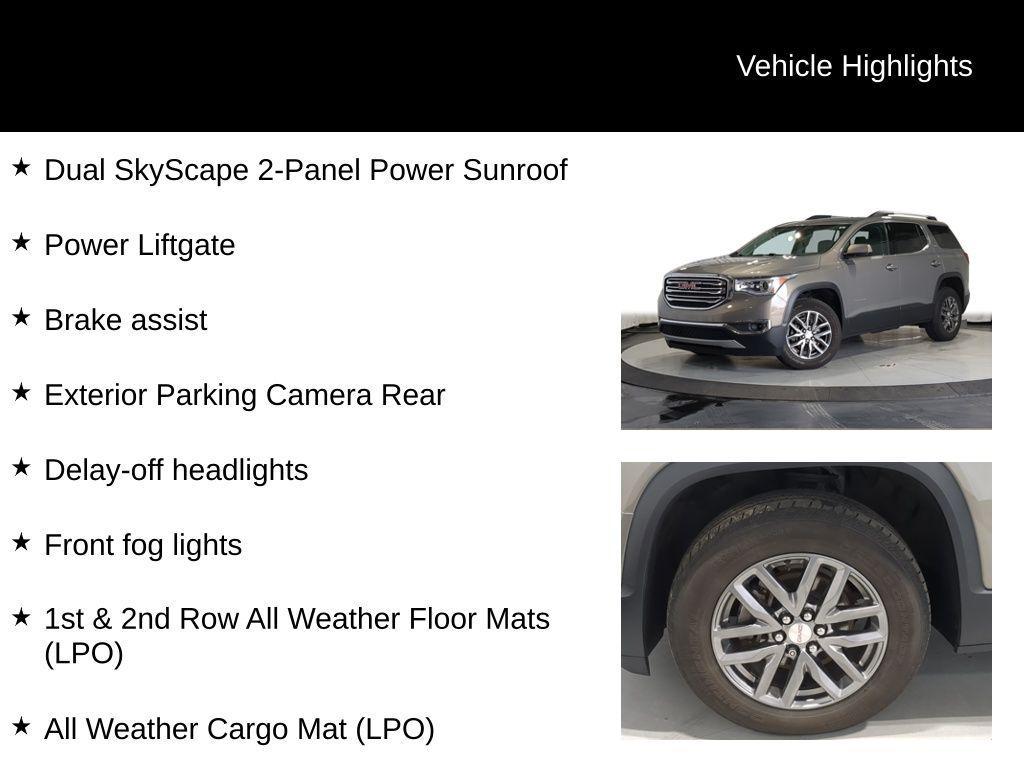 used 2019 GMC Acadia car, priced at $21,995