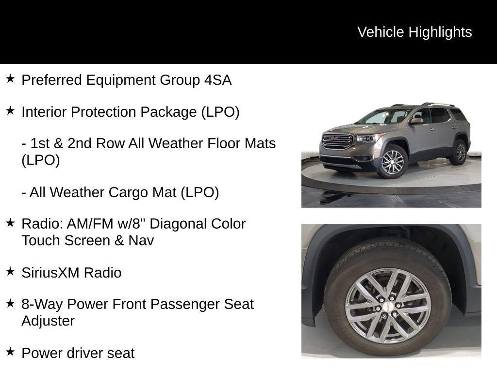 used 2019 GMC Acadia car, priced at $21,995