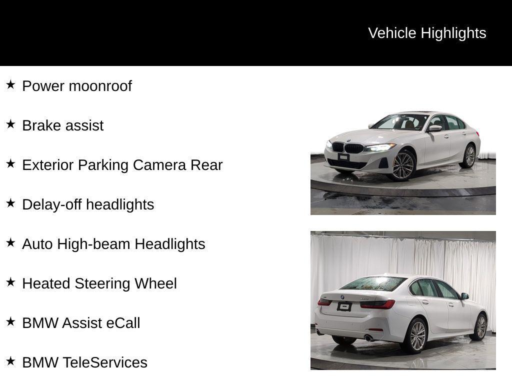 used 2024 BMW 330 car, priced at $33,995