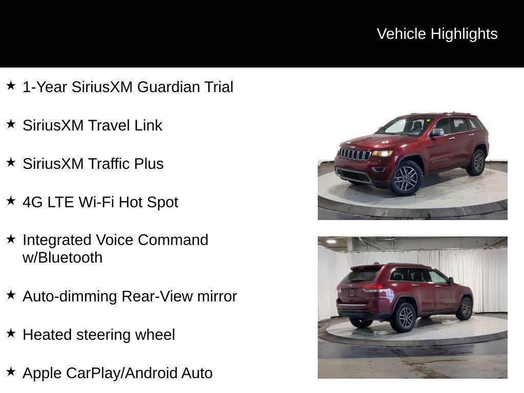 used 2021 Jeep Grand Cherokee car, priced at $16,500