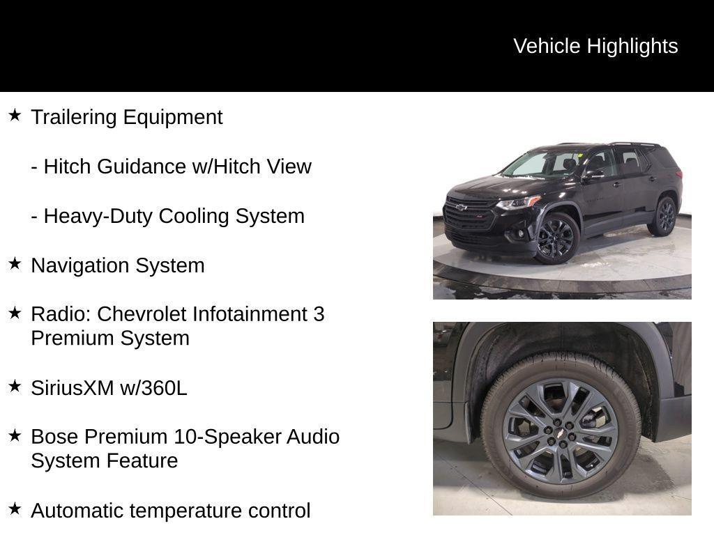 used 2021 Chevrolet Traverse car, priced at $23,500