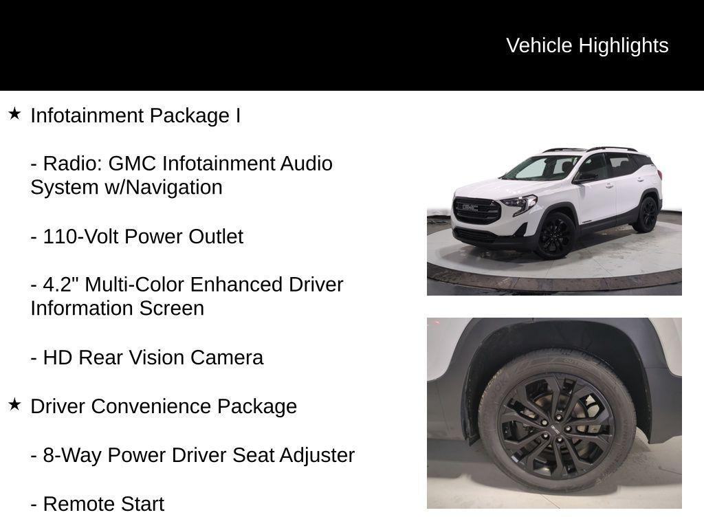 used 2020 GMC Terrain car, priced at $17,250