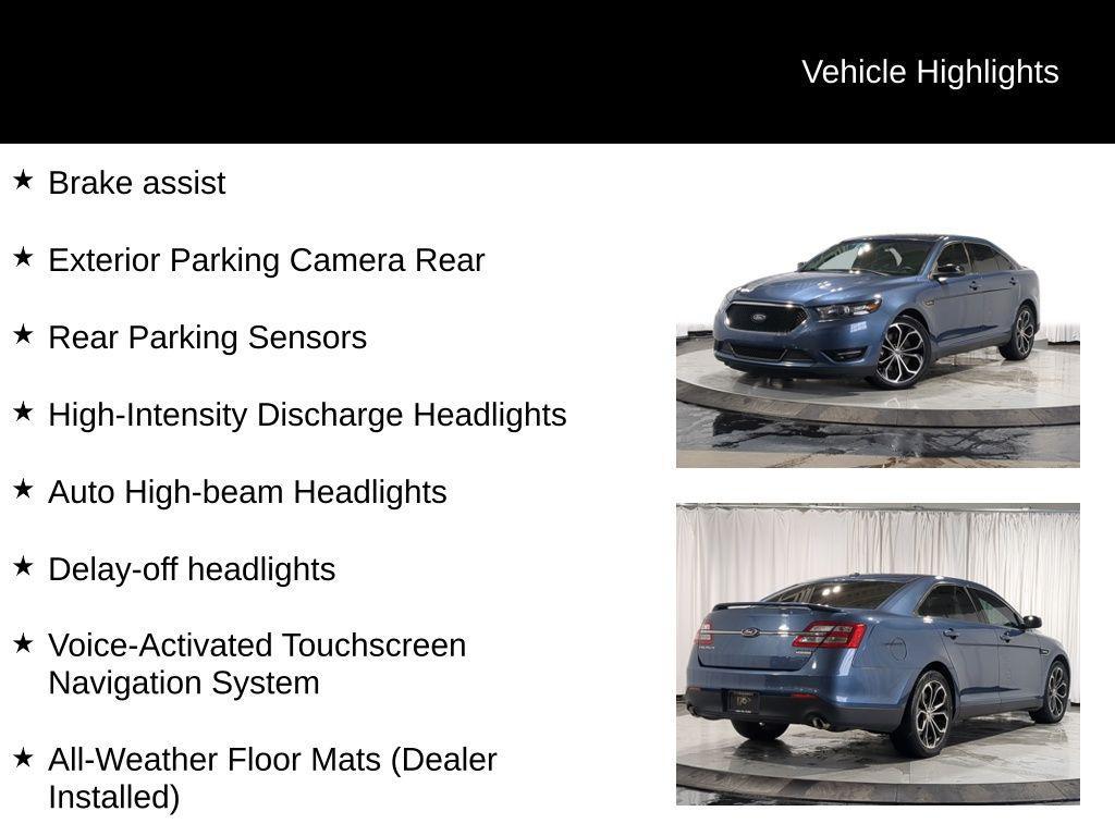 used 2018 Ford Taurus car, priced at $19,000