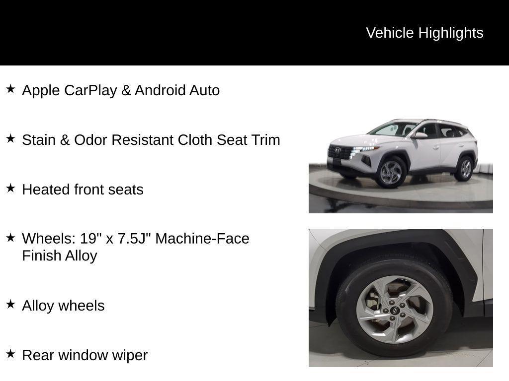 used 2024 Hyundai Tucson car, priced at $20,995