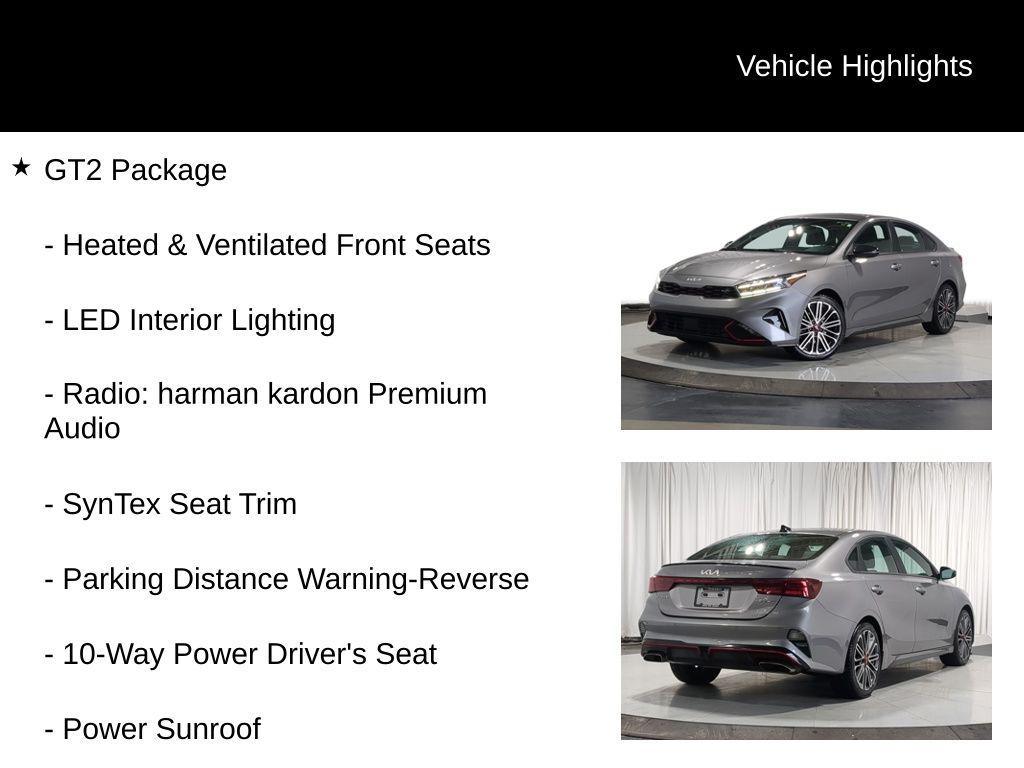 used 2023 Kia Forte car, priced at $18,500