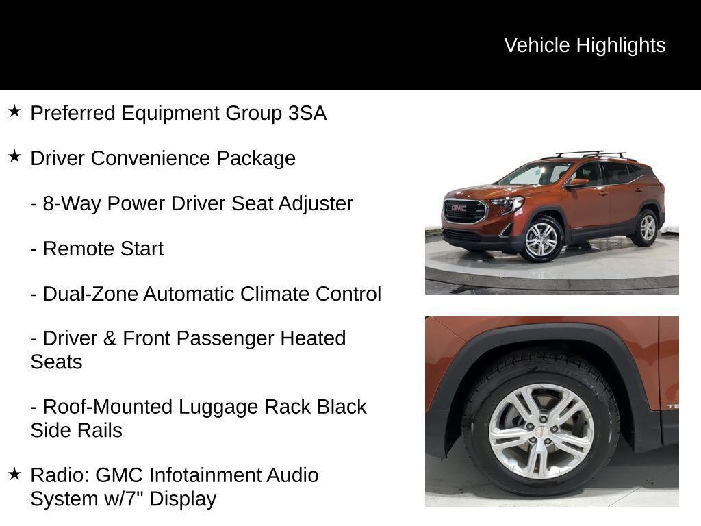 used 2019 GMC Terrain car, priced at $13,595