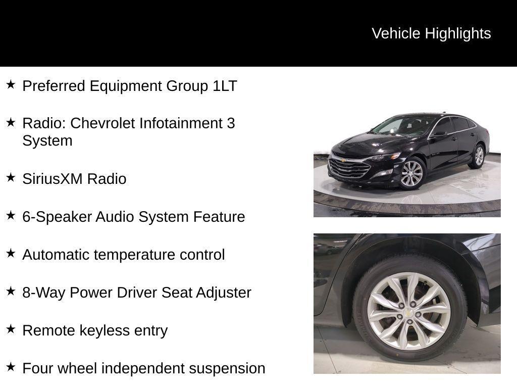 used 2019 Chevrolet Malibu car, priced at $11,250