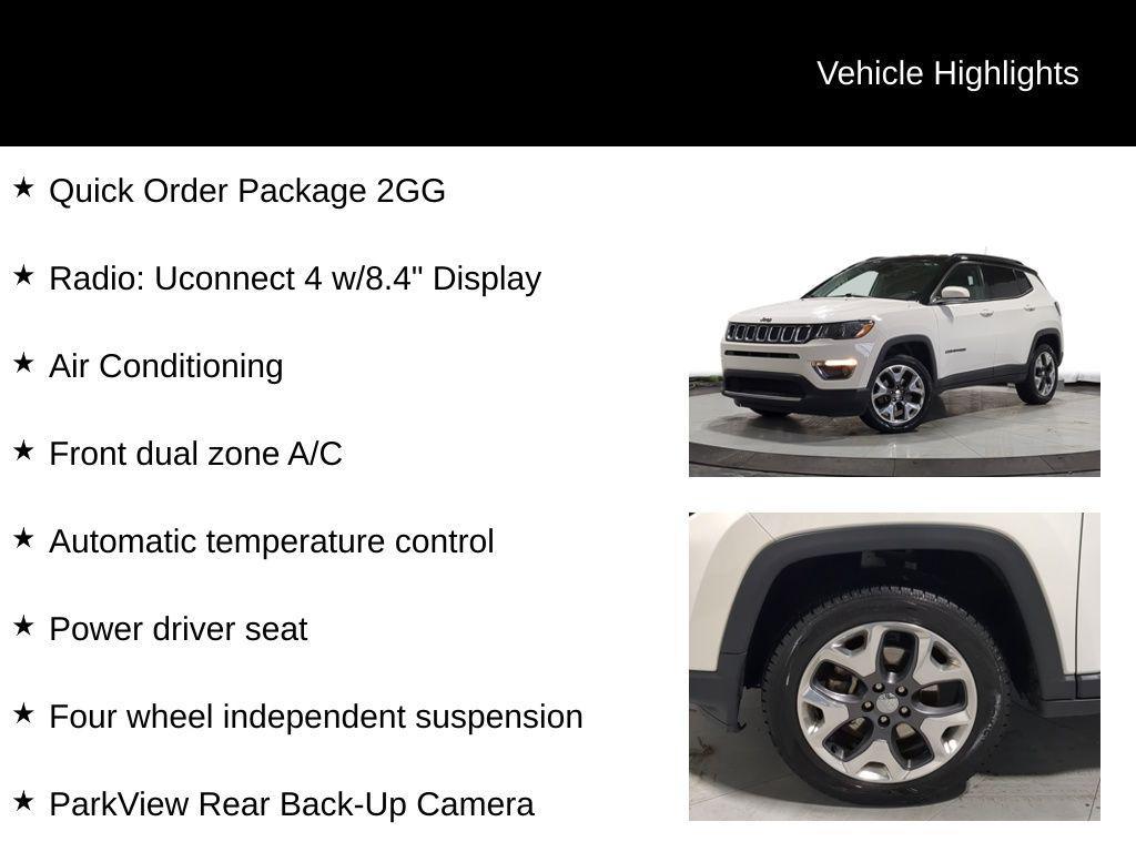 used 2019 Jeep Compass car, priced at $13,695