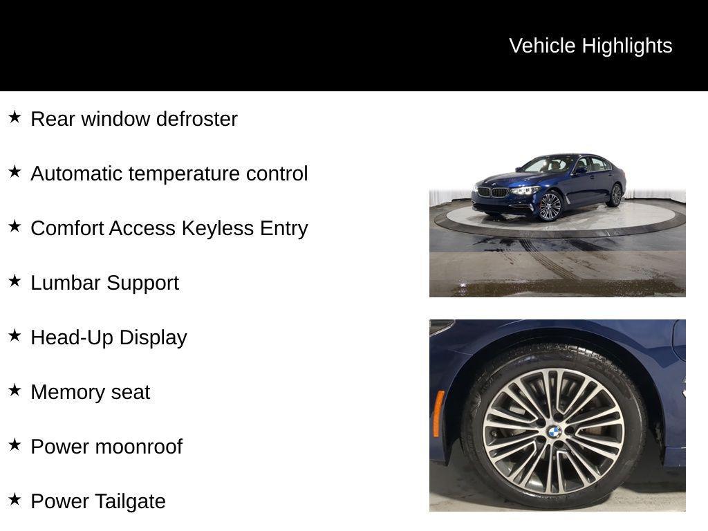 used 2019 BMW 530e car, priced at $23,795