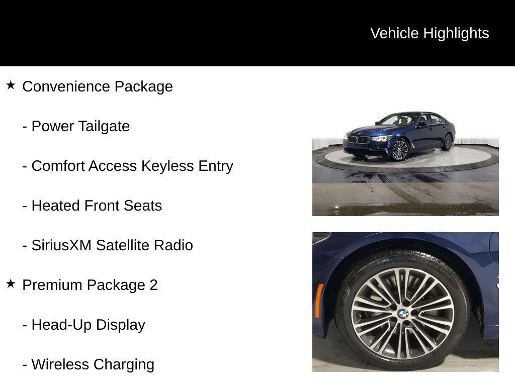 used 2019 BMW 530e car, priced at $23,795