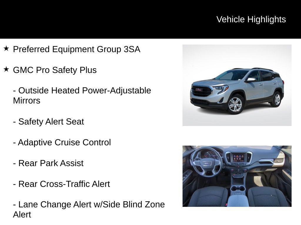 used 2021 GMC Terrain car, priced at $19,895