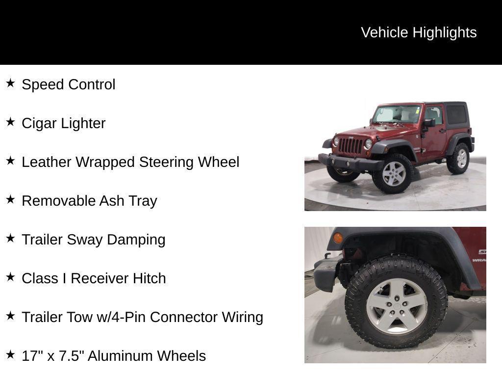 used 2010 Jeep Wrangler car, priced at $9,000