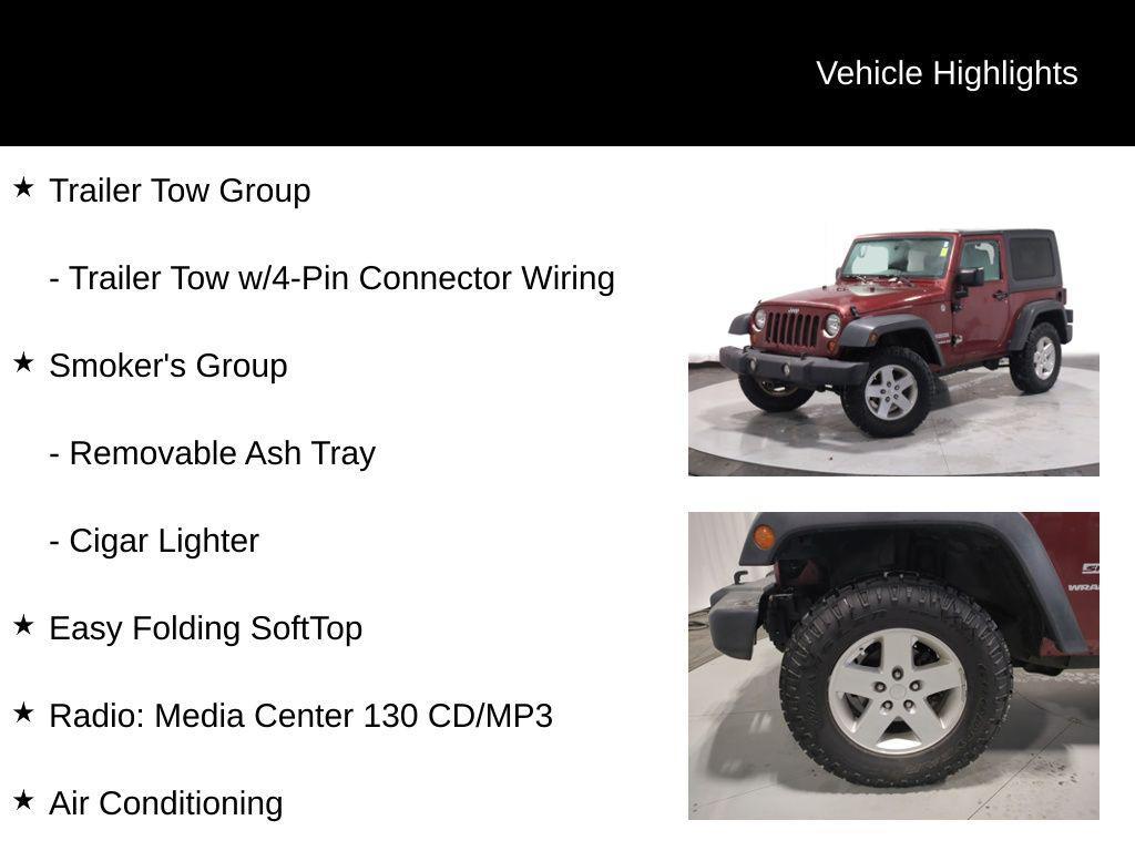 used 2010 Jeep Wrangler car, priced at $9,000