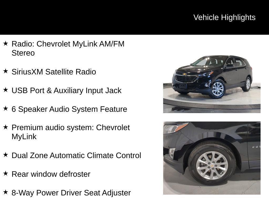used 2018 Chevrolet Equinox car, priced at $14,995